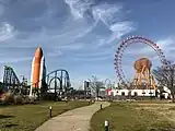 北九州市立いのちのたび博物館より望む