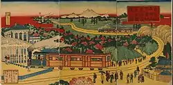 1885年の上野駅