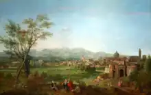 ヴィチェンツァの風景 (c.1760)