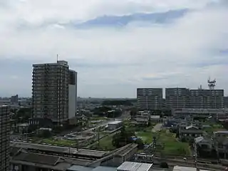 開設前の西口（2013年7月）