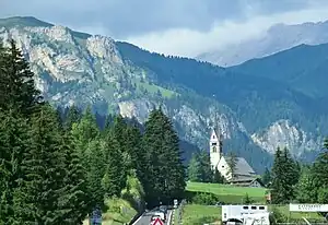 ヴィーゴ・ディ・ファッサの風景