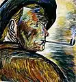 自画像、1929年作。