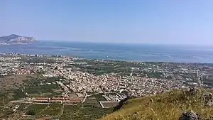 ヴィッラバーテの風景