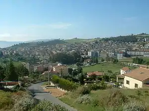 ヴィッラローザの風景