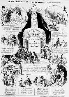 「ラヴィ・パリジェンヌ」(ロビダ画、1877年)