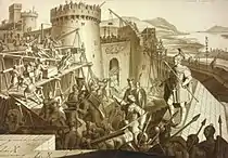 「ローマ人によるウィンドボナの建設」