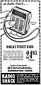1964年12月2日付のアメリカのBoston Globe Newspaper紙に掲載されたSR-G433の広告