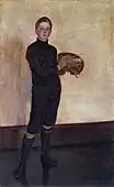 パレットを持つ少年オーストラリア国立美術館蔵