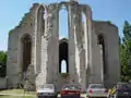 1230年に建設され、1525年に火災に遭った、Saint Nicolaus Church Ruin