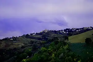 ポッジョ・サン・マルチェッロの風景