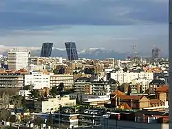 プエルタ・デ・エウローパと建設中のCTBA