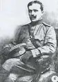 第166リヴネ歩兵連隊（ロシア語版）所属のウラジミール・インデーイキン（ロシア語版）中佐(1916年)