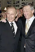 ロシアのプーチン大統領と(2007年5月24日)