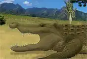 Voay robustus（英語版） の復元画