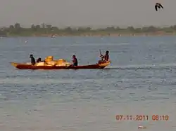 ダンバイよりヴォルタ湖を望む（2011年）
