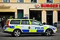 スウェーデン国家警察のパトカーボルボ・V70