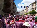 アロの町に戻った参加者