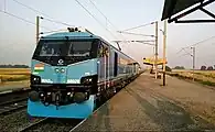 試運転中のWAG-12形（2020年撮影）