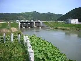 北上川~旧北上川 脇谷水門