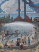 "Water and light, Santa Fe" (1924)