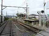 改修前のホーム（2008年7月）