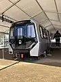 2024年以降製造予定の8000系電車のモックアップ (2024年3月撮影)
