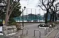 公園入口（2018年1月29日撮影）