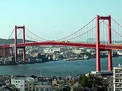 若戸大橋、ウェルとばたから