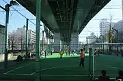 フットサルコート(供用開始は2005年)