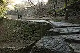 城郭の例（和歌山城裏坂）
