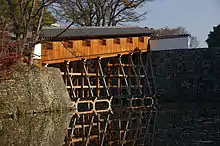 和歌山城の御橋廊下