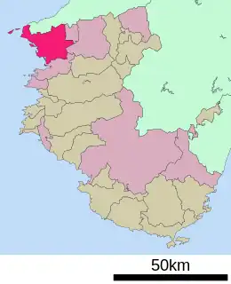 和歌山市位置図