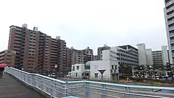 三∼四丁目のマンション群