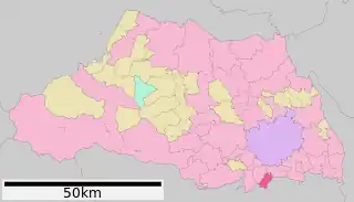 和光市位置図
