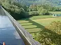 水路橋からのディー渓谷の眺め
