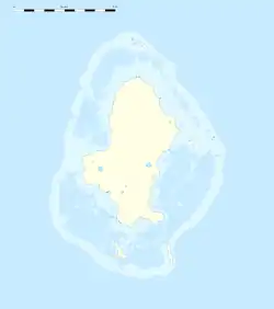 空港の位置（ウベア島）