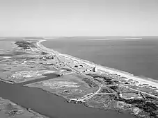 ワロップス島実験施設。1961年