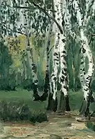 ハイデラントの白樺