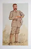 1893年の『バニティ・フェア』に掲載されたワイナンスのカリカルチュア