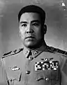 襟章の変更が分かる(王叔銘、1952年3月ごろ)