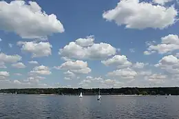 ヴァンゼーのリド（湖水浴場）