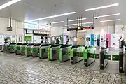 改札口(2023年2月)