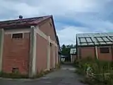 篠路駅周辺の倉庫群