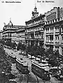 電化後の市電（1914年）