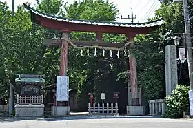 鷲宮神社（旧大鳥居）