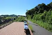 鷲羽山駅跡展望台（2021年）