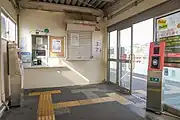 改札口（2023年1月）