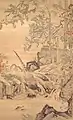 渡辺崋山『渓澗野雉図』(天保8年または12年・1837年または1841年)