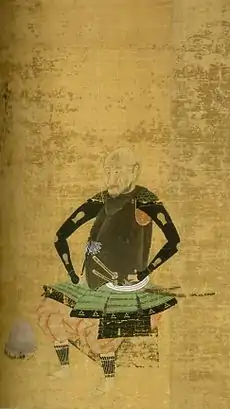 『絹本著色渡辺半蔵守綱像』（守綱寺所蔵）