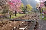 構内踏切(2023年4月)